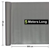 Kuber Industries Exclusive Polyester Anti Slip Mat|Shelf Liner|Table Runner|Fridge Mat|Nonslip Placemat|Drawer Mat|Size 5 Mtr Roll (Multi)